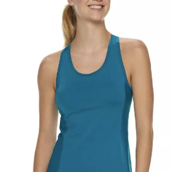 Fila Sport Mesh Back Built-In Bra Tank Medium - Picture 8 of 9